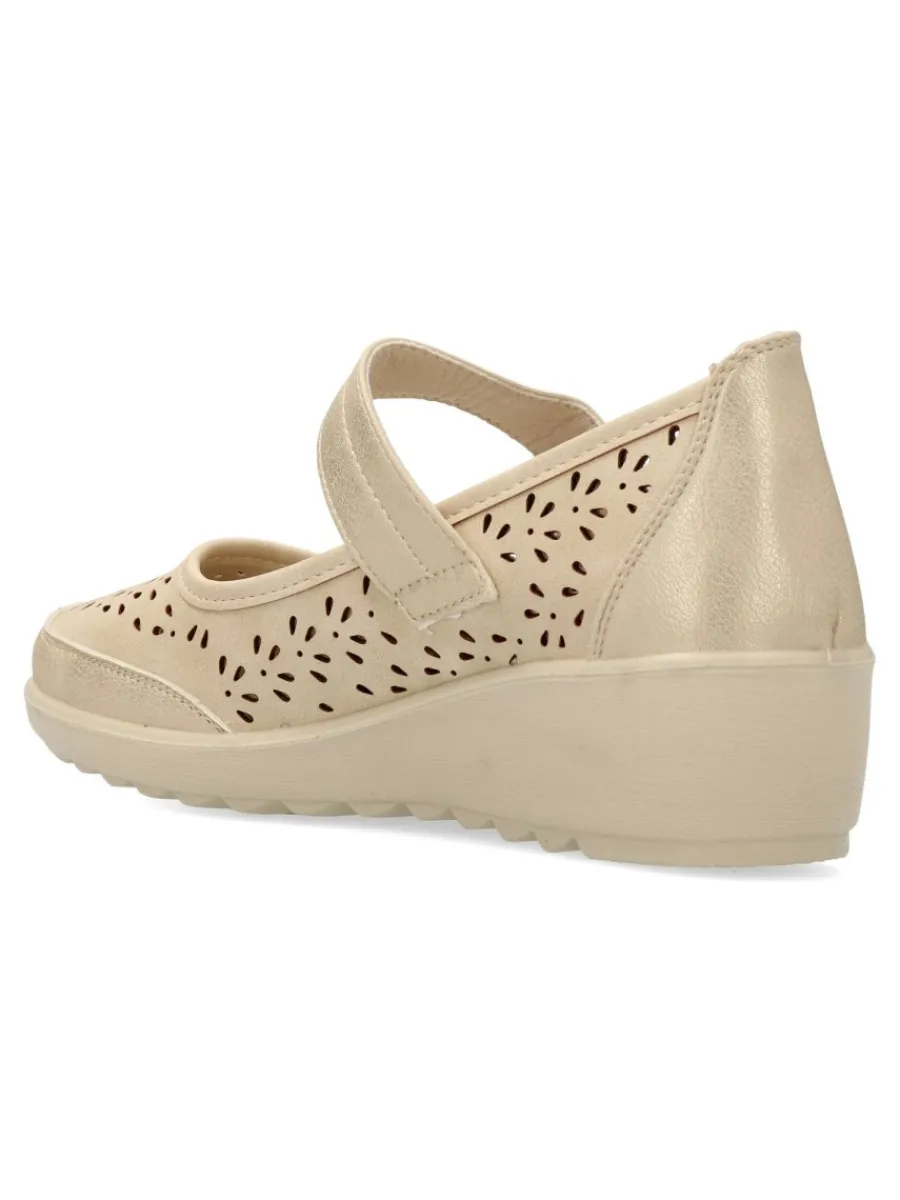 Clearance AMARPIES Mercedita confort troquelada mujer