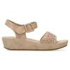 Discount AMARPIES Sandalia confort calada cuña mujer