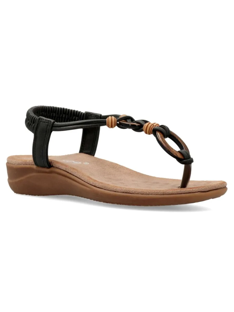 Discount AMARPIES Sandalia confort adornos mujer