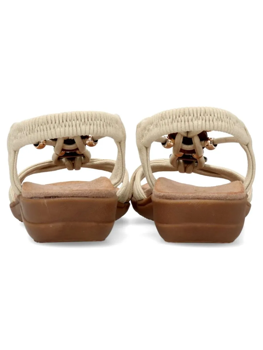 Discount AMARPIES Sandalia confort elástico trenzado