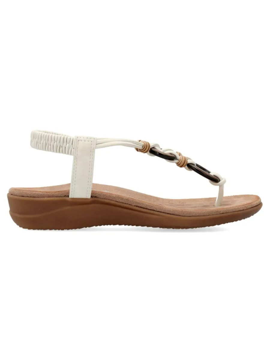Online AMARPIES Sandalia esclava adornos confort mujer