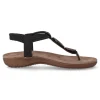 Outlet AMARPIES Sandalia esclava cómoda mujer AMA 17063 NEGRO