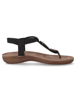 Outlet AMARPIES Sandalia esclava cómoda mujer AMA 17063 NEGRO