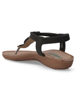 Outlet AMARPIES Sandalia esclava cómoda mujer AMA 17063 NEGRO