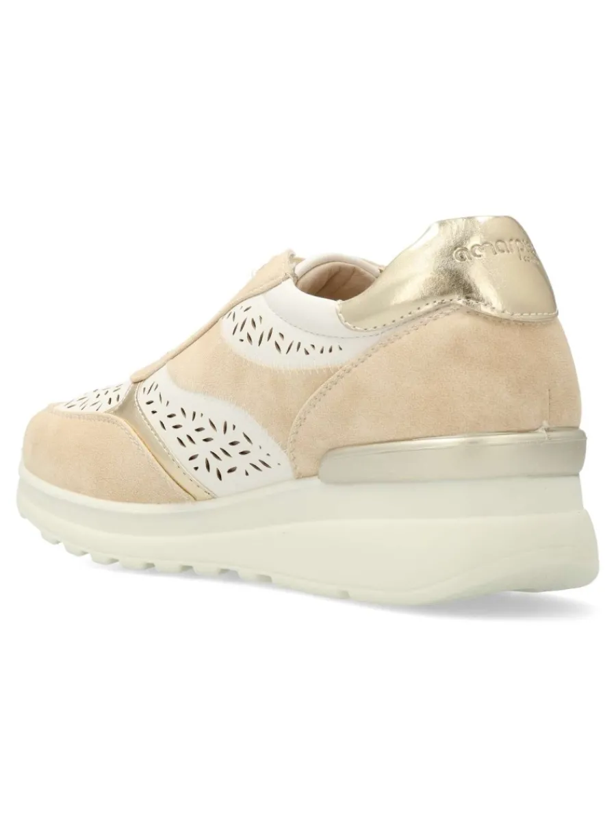 New AMARPIES Zapato casual troquelado cómodo mujer