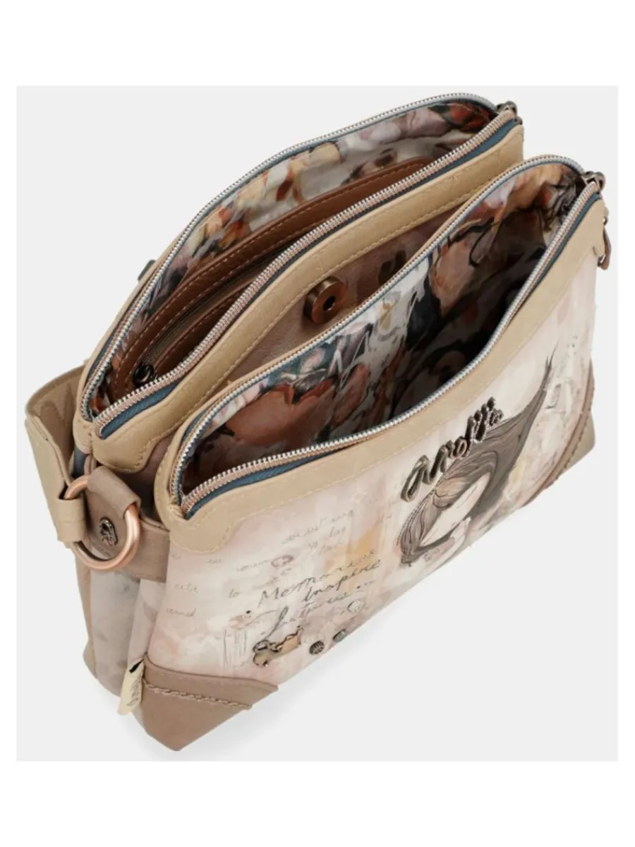 Clearance ANEKKE Bandolera doble compartimento Memories
