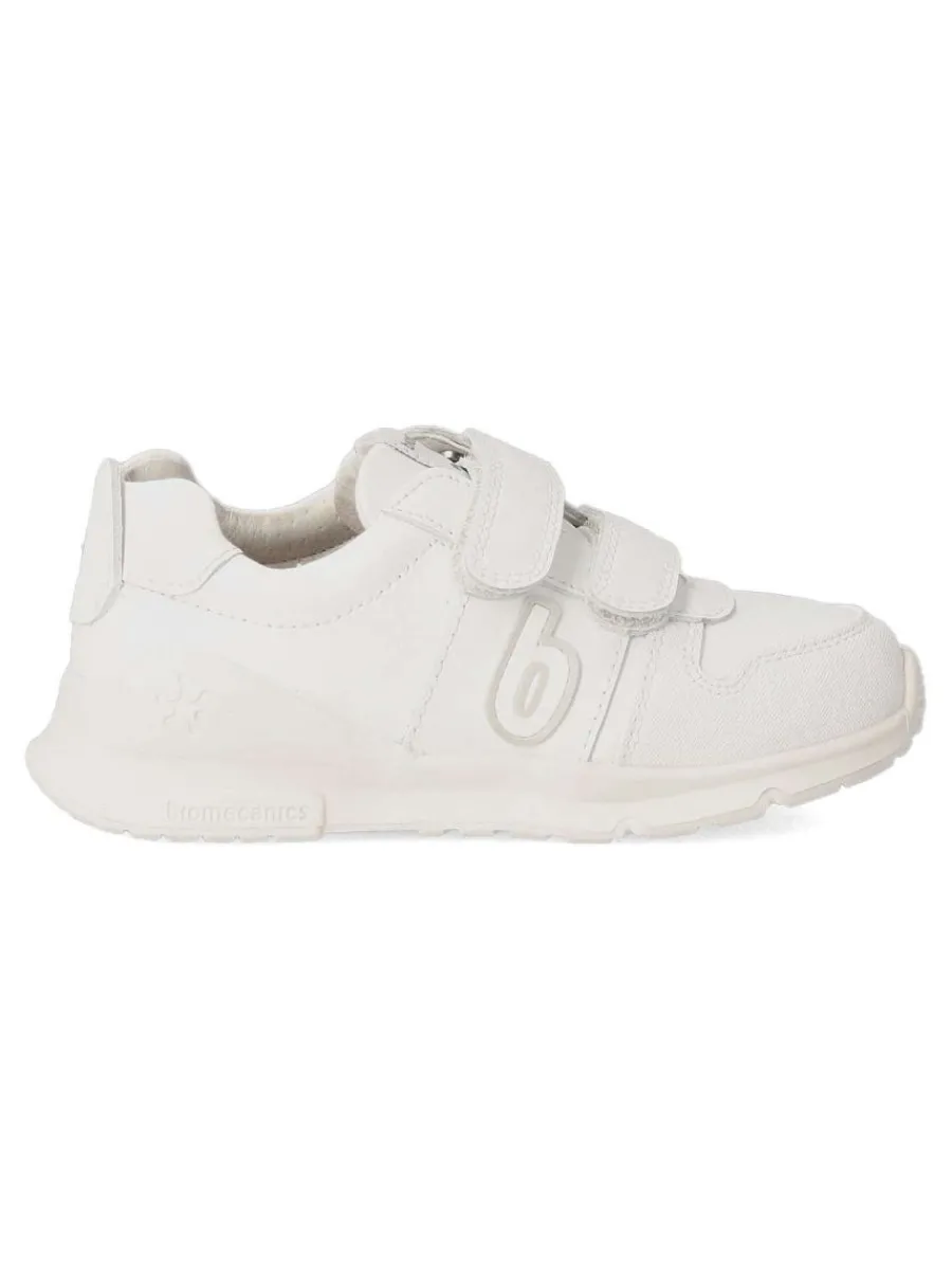 Discount BIOMECANICS Deportivo colegial blanco piel