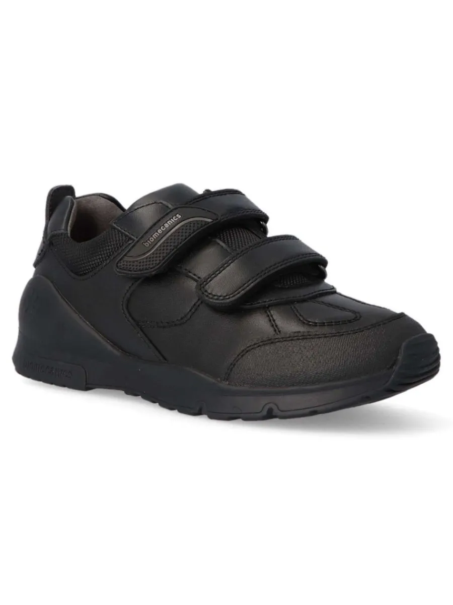 Online BIOMECANICS Deportivo colegial velcro niño BIO 211103 NEGRO