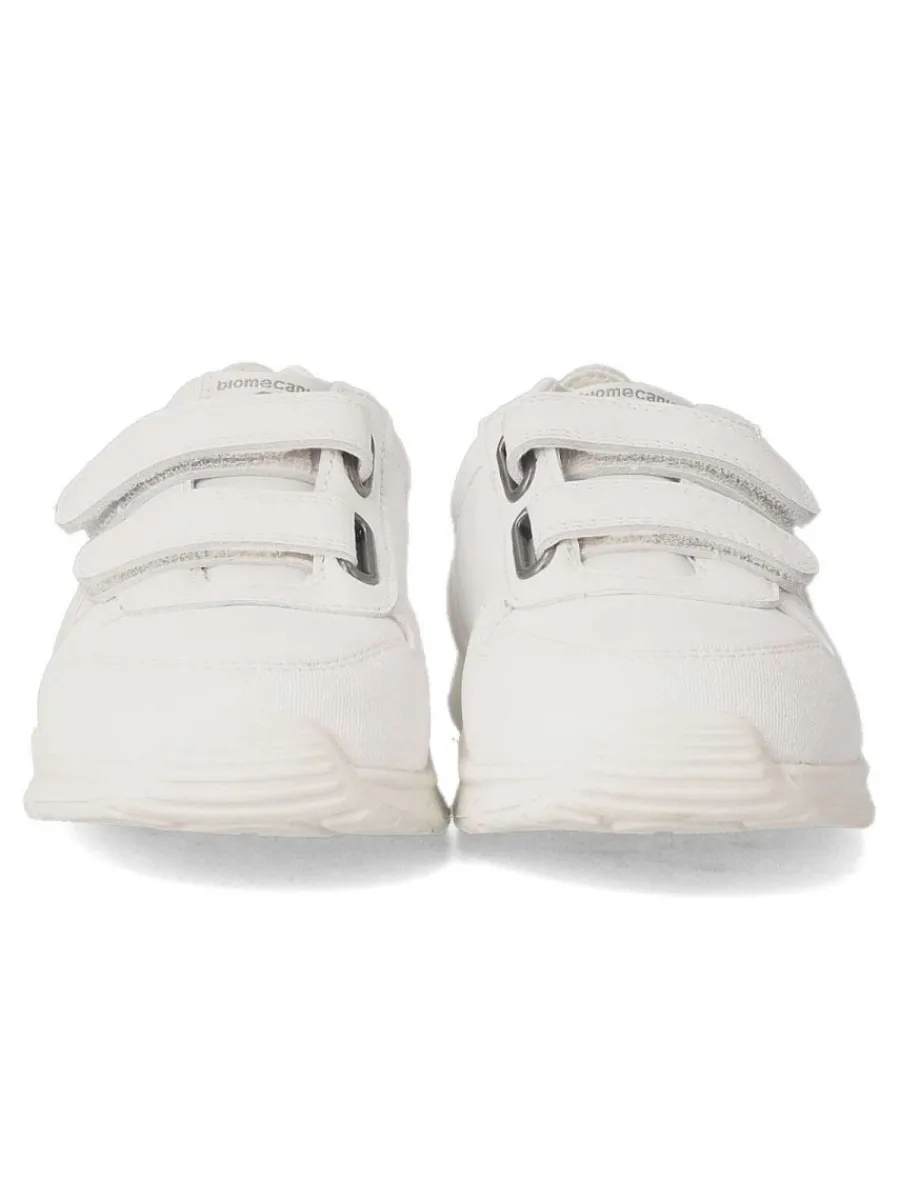 Discount BIOMECANICS Deportivo colegial blanco piel