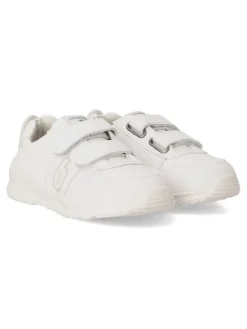 Discount BIOMECANICS Deportivo colegial blanco piel