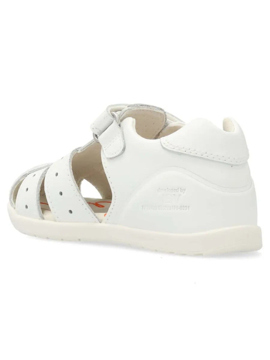 Sale BIOMECANICS Sandalia tiras piel confort blanco