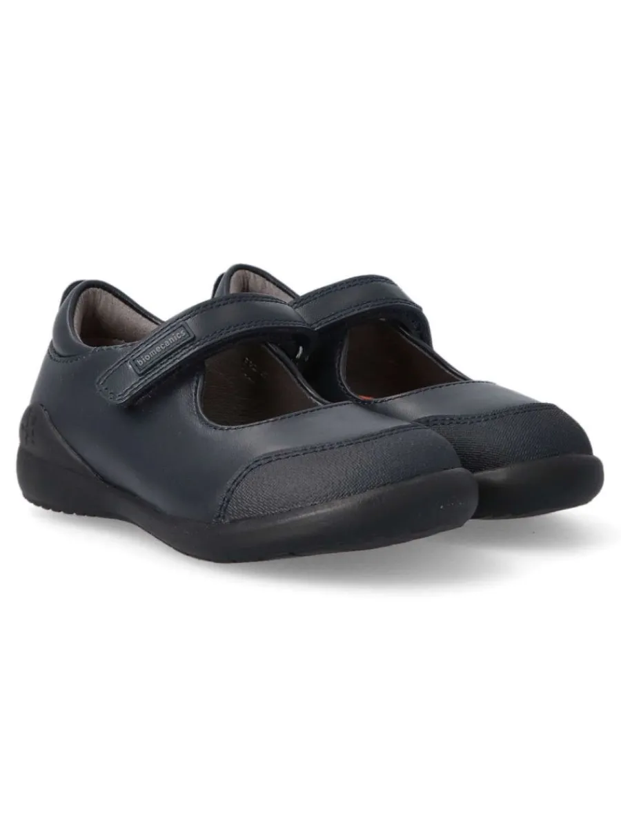 Online BIOMECANICS Zapato colegial velcro niña BIO 181121 MARINO