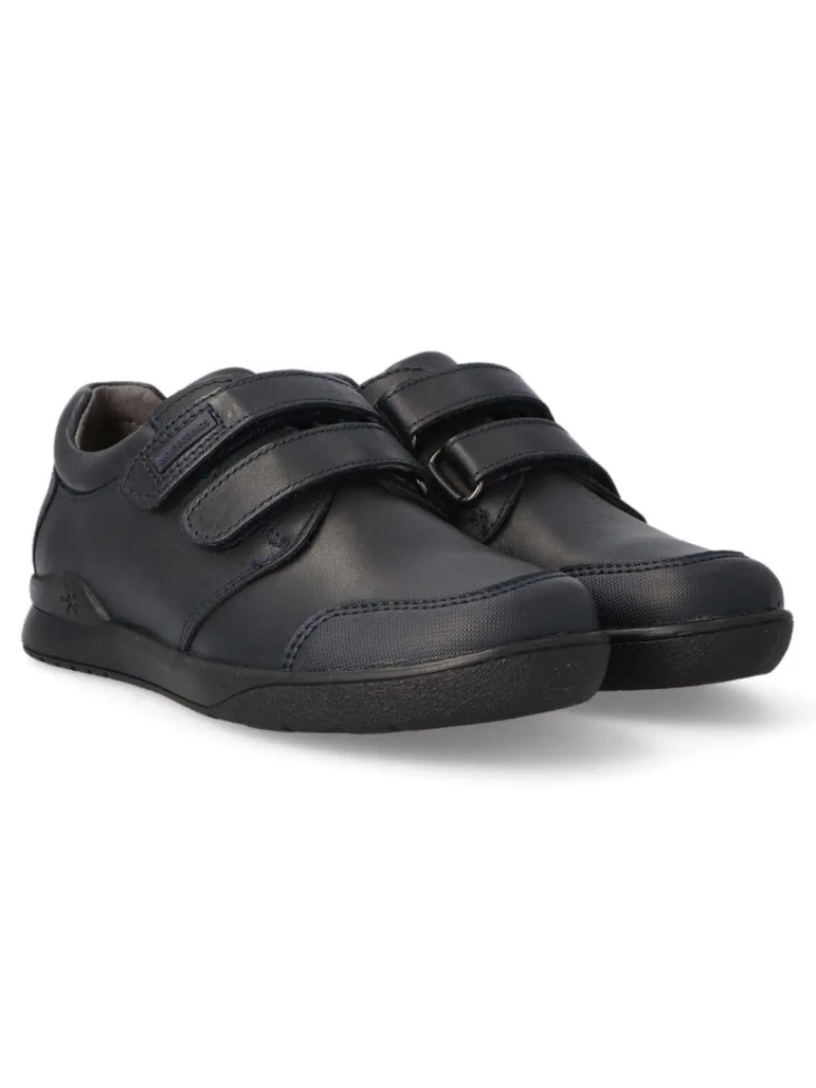 New BIOMECANICS Zapato colegial velcro niño BIO 161126 MARINO