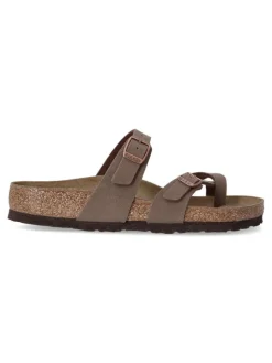 Fashion BIRKENSTOCK Sandalia bio cómoda mujer BIR 71061 MARRON