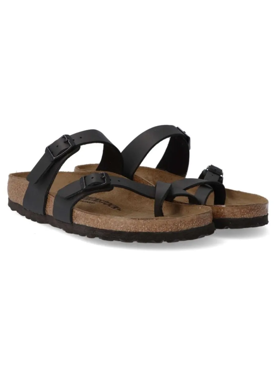 Clearance BIRKENSTOCK Sandalia bio cómoda mujer BIR 71791 NEGRO