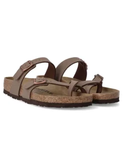 Fashion BIRKENSTOCK Sandalia bio cómoda mujer BIR 71061 MARRON