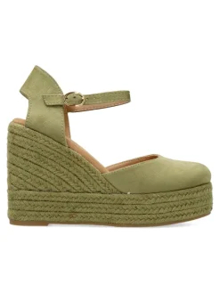 Fashion BUONAROTTI Alpargata valenciana hebilla mujer