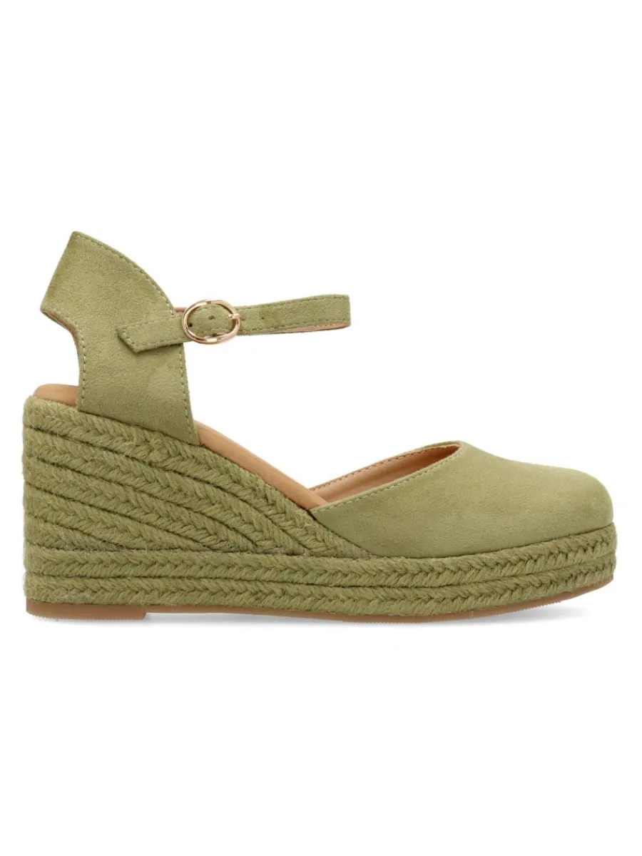 Discount BUONAROTTI Alpargata valenciana cuña yute mujer