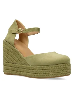 Fashion BUONAROTTI Alpargata valenciana hebilla mujer