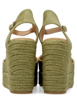 Fashion BUONAROTTI Alpargata valenciana hebilla mujer