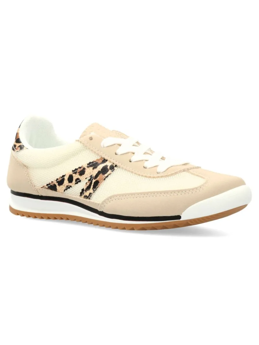 Online BUONAROTTI Deportiva casual print leopardo mujer