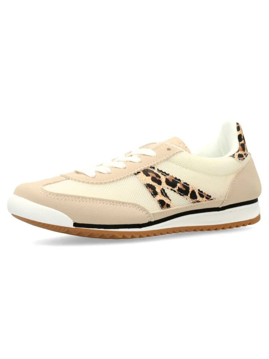 Online BUONAROTTI Deportiva casual print leopardo mujer
