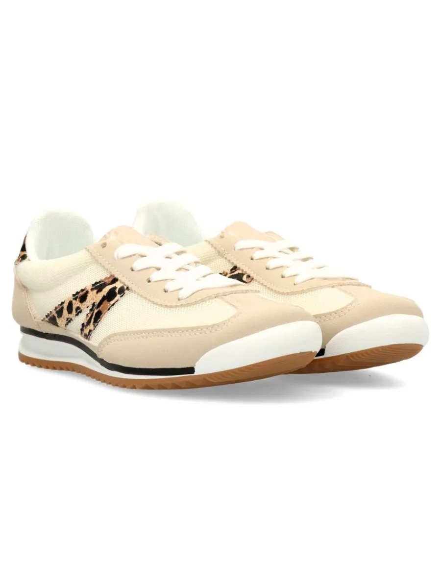 Online BUONAROTTI Deportiva casual print leopardo mujer
