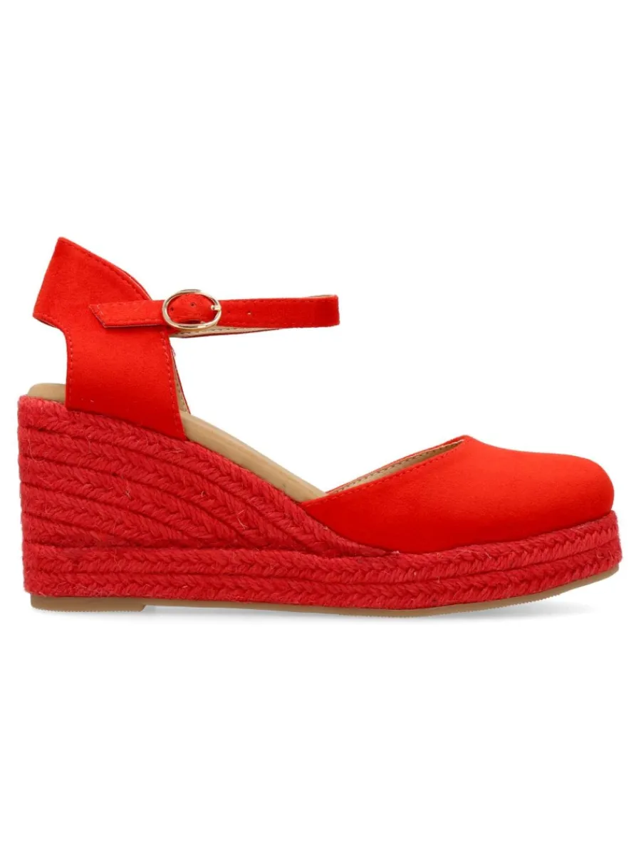 Clearance BUONAROTTI Sandalia valenciana esparteña mujer