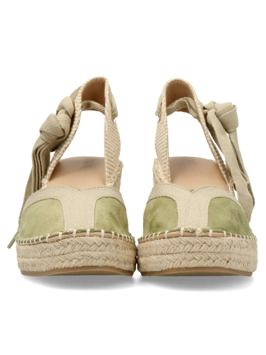 Discount BUONAROTTI Sandalia valenciana cintas mujer