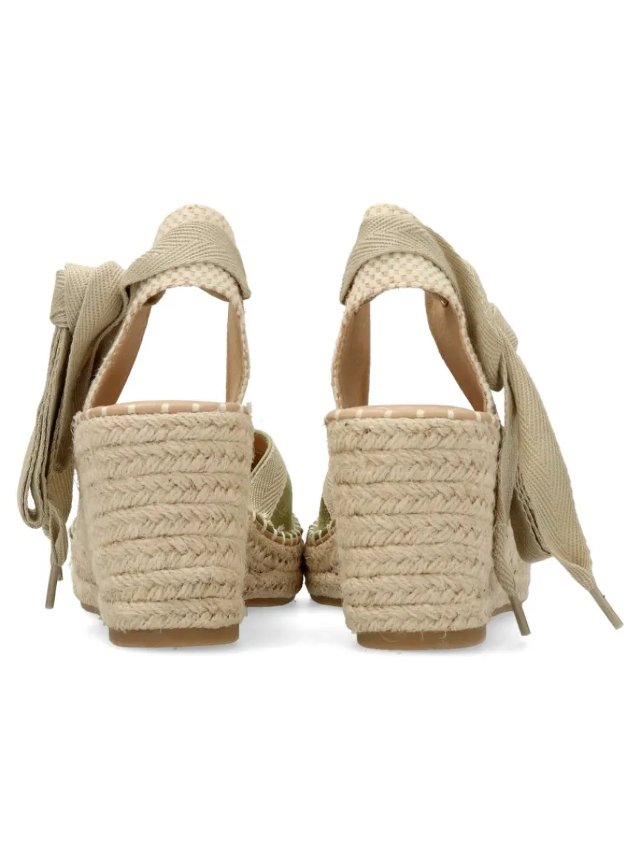 Discount BUONAROTTI Sandalia valenciana cintas mujer
