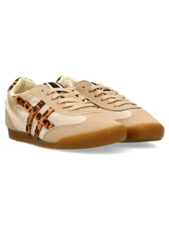 Fashion BUONAROTTI Zapatilla casual estampada leopardo