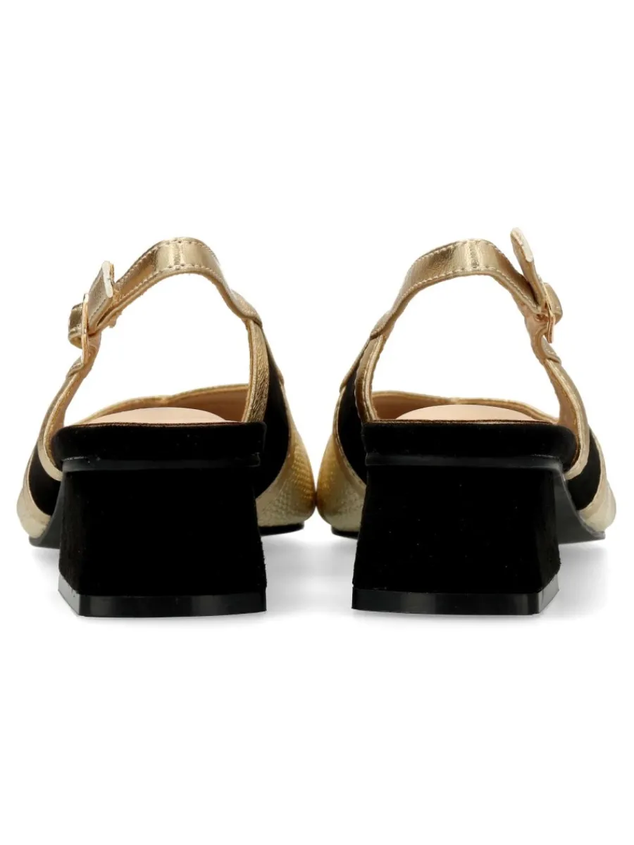 New BUONAROTTI Zapato salón confort punta fina mujer