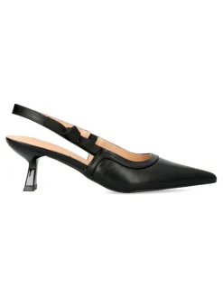 New BUONAROTTI Zapato salón negro cómodo mujer
