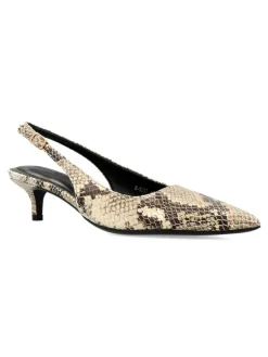 Hot BUONAROTTI Zapato salón punta fina print serpiente