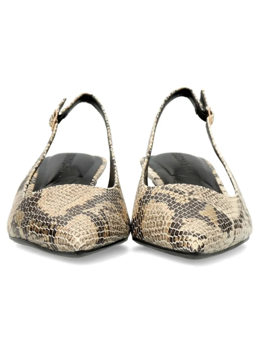 Hot BUONAROTTI Zapato salón punta fina print serpiente