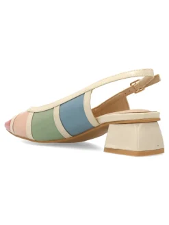 Fashion BUONAROTTI Zapato salón tacón bajo charol