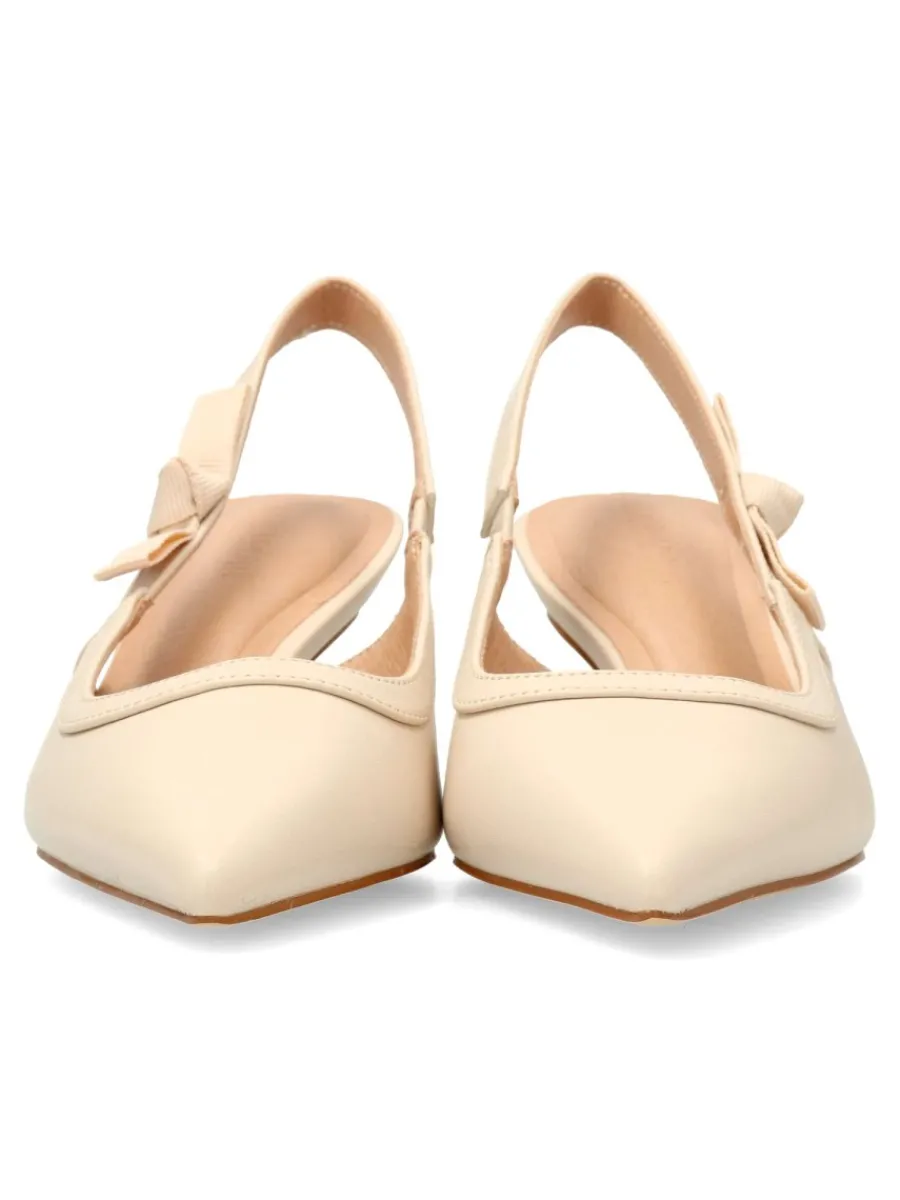 Discount BUONAROTTI Zapato salón tacón bajo mujer