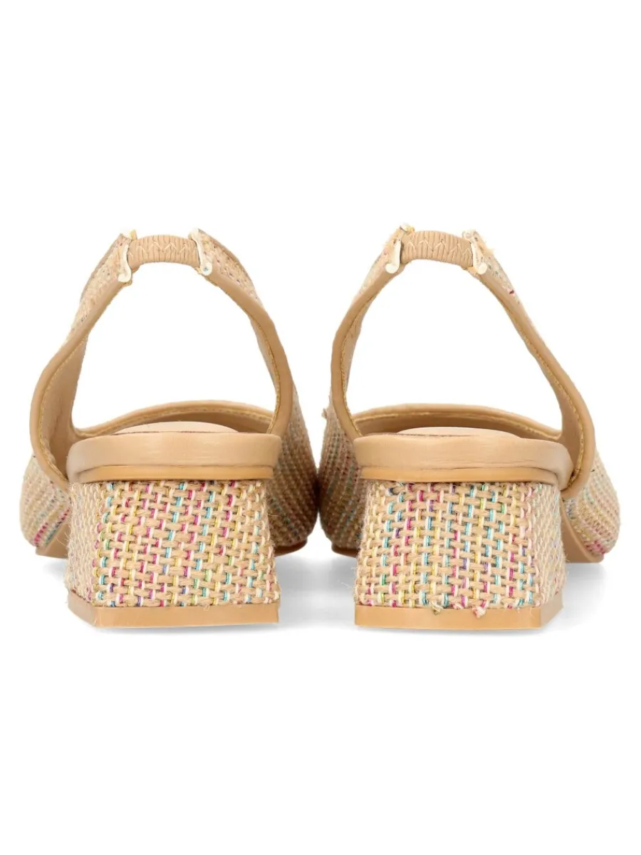 Online BUONAROTTI Zapato salón tacón bajo mujer