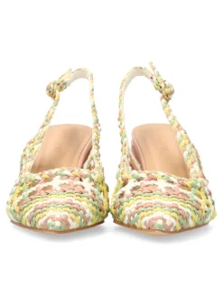 Fashion BUONAROTTI Zapato salón trenzado mujer