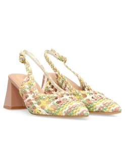 Fashion BUONAROTTI Zapato salón trenzado mujer