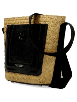 Clearance CACHAREL Bolso bandolera rafia mujer