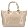 Clearance CACHAREL Bolso shopper vinilo beige mujer