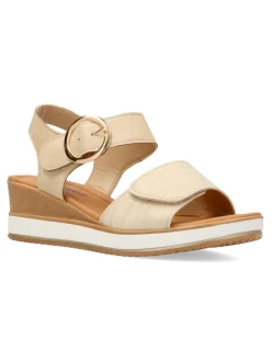 Hot CALZAPIES Sandalia confort cuña mujer