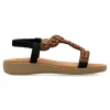 Sale CALZAPIES Sandalia plana tiras confort