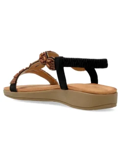 Sale CALZAPIES Sandalia plana tiras confort