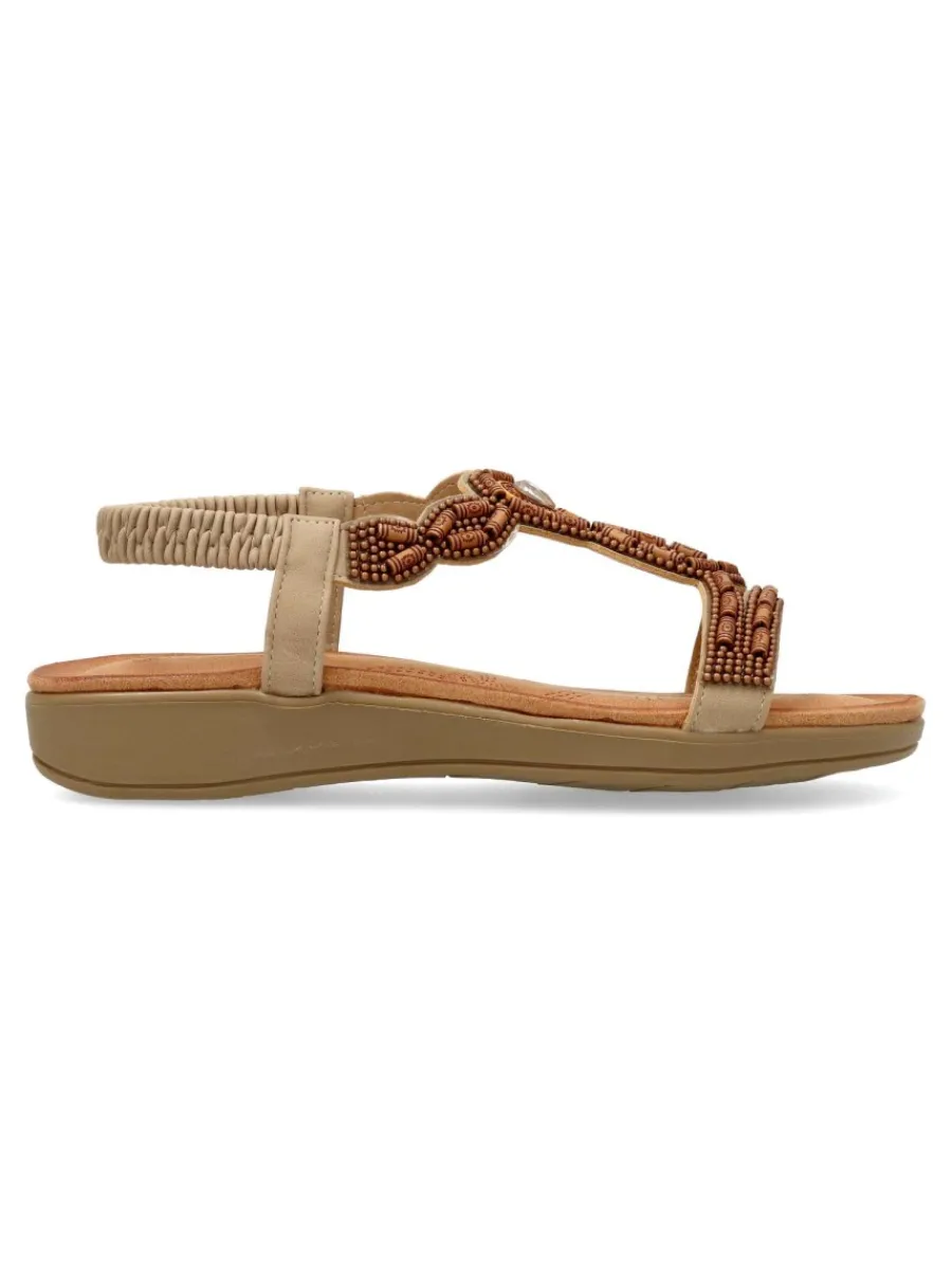 New CALZAPIES Sandalia étnica confort mujer