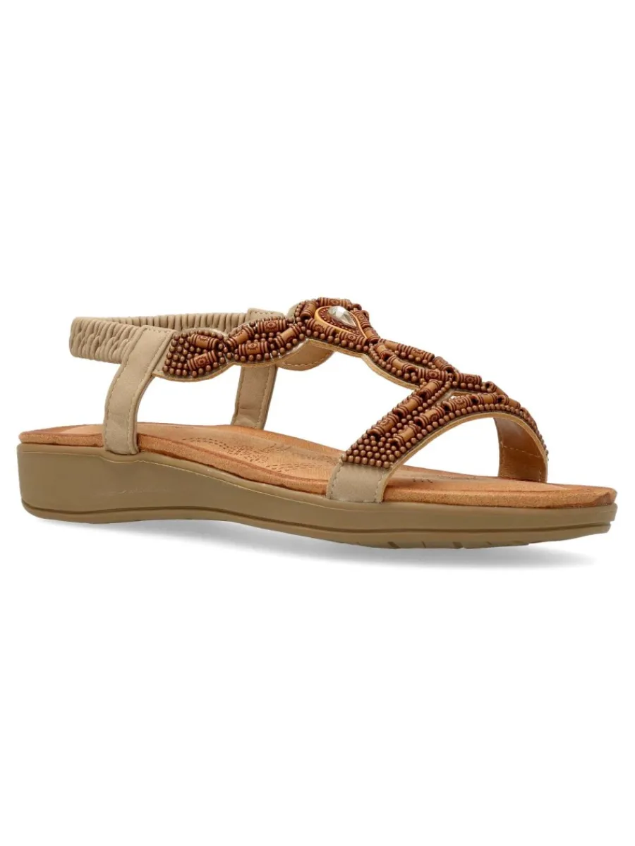 New CALZAPIES Sandalia étnica confort mujer