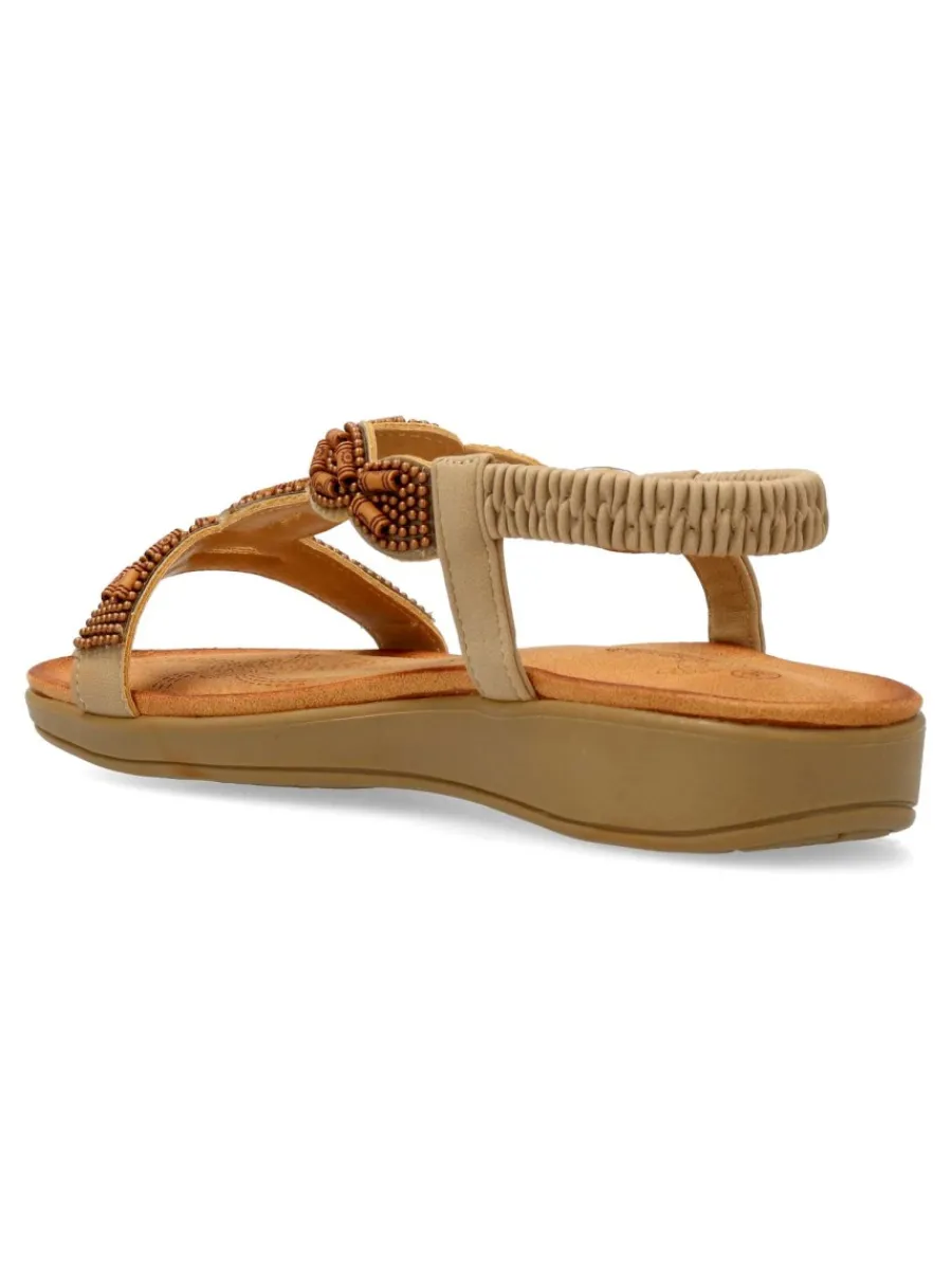 New CALZAPIES Sandalia étnica confort mujer