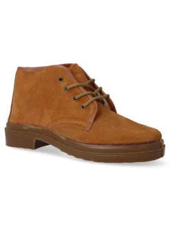 Fashion CANOS Bota de trabajo piel serraje CAN 061 TOSTADO