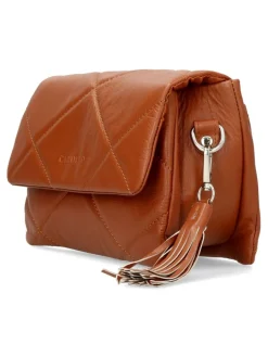 Discount CARAMELO Bolso bandolera piel confort acolchada